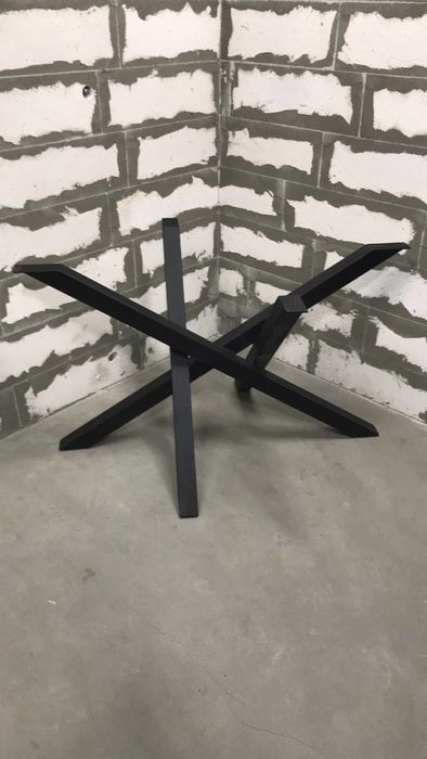 Опора металева для столу. Основа для столу. Подстолье Лофт. Стол Лофт.