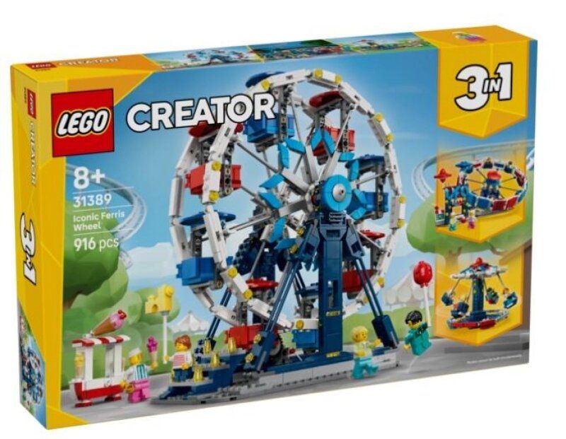 LEGO(R) CREATOR 31389 Kultowy diabelski młyn LEGO(R) Rok wydania: