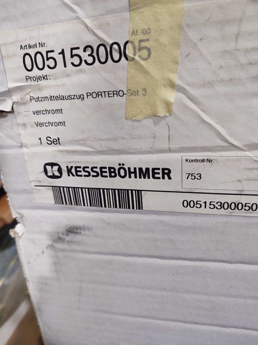 Cargo/kosze Cleaning Agent  na środki czyszczące Kessebohmer Portero