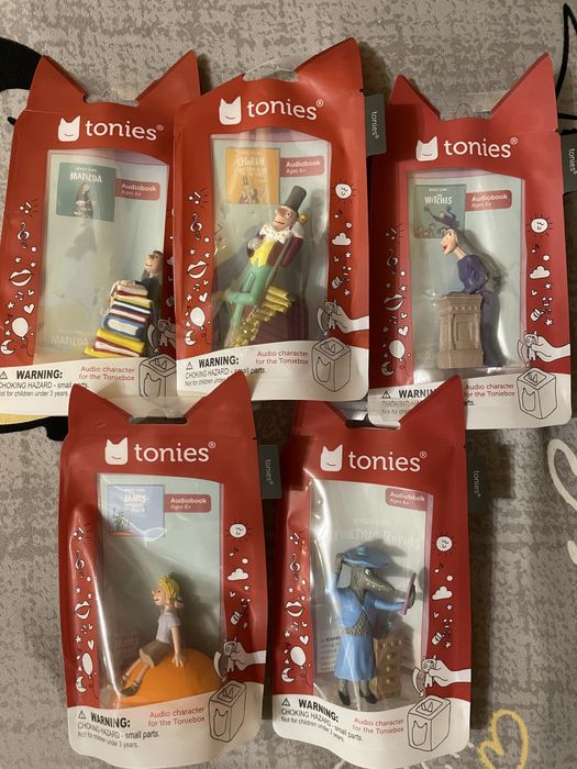 Англійські tonie для Toniebox