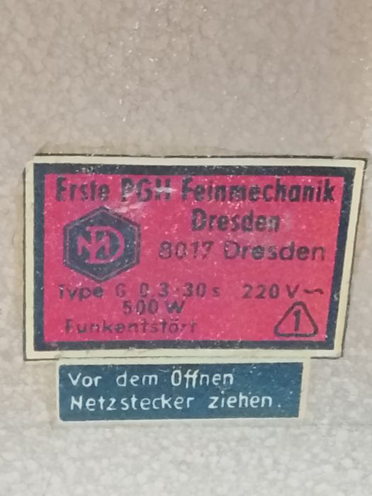 Антикварные настольные часы экспонометр. Германия. Рабочие