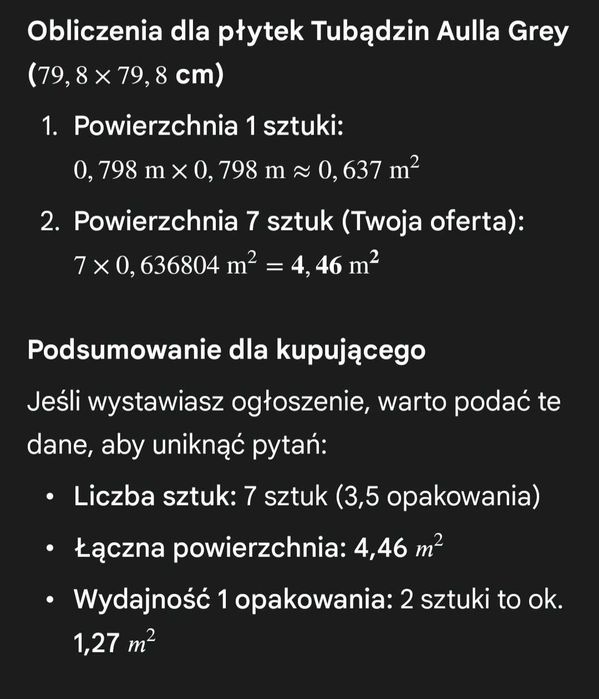 Płytki Tubądzin aulla Grey 79,8 x79,8