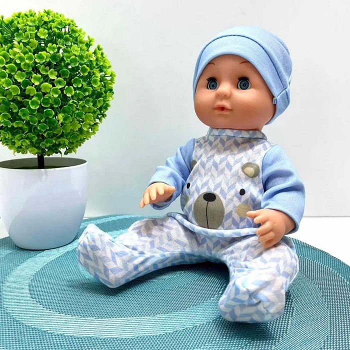 Пупс функціональний  Малюк 7 функцій 30см (2430YLL-T-DM-UA) Розд/Дроп