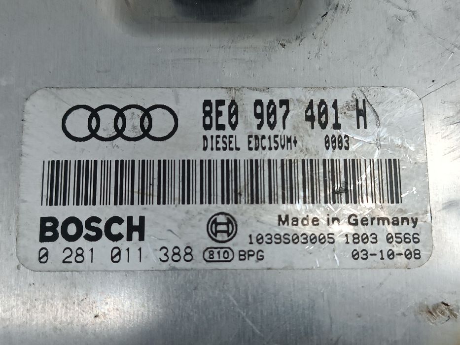 Centralina de Motor - AUDI A4 Avant (8E5, B6) | 00 - 05
