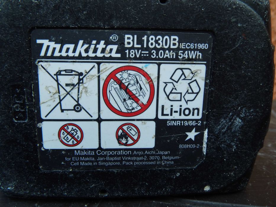 Makita akumulator bateria BL1830 18V 3Ah ORYGINAŁ