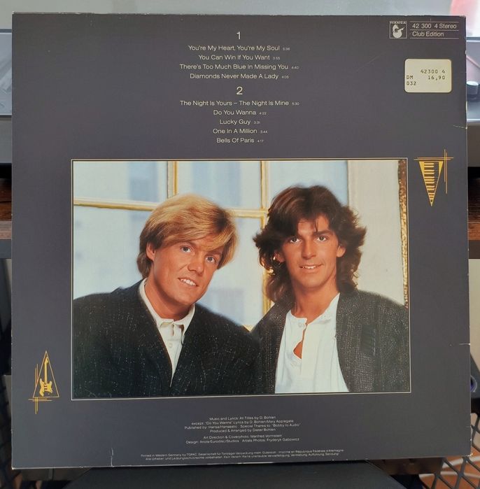 Modern Talking album nr 1 i nr 2