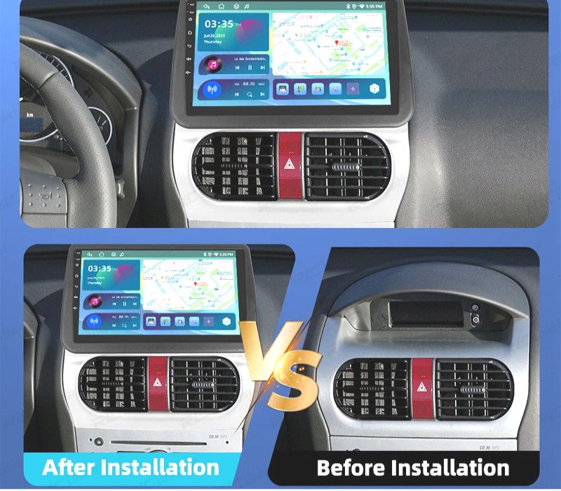 RÁDIO GPS ANDROID 13 OPEL CORSA C / COMBO 00-06