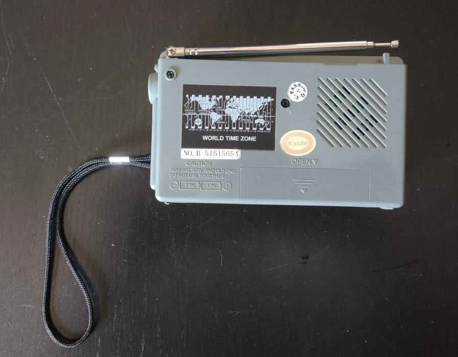 Rádio portátil vintage
