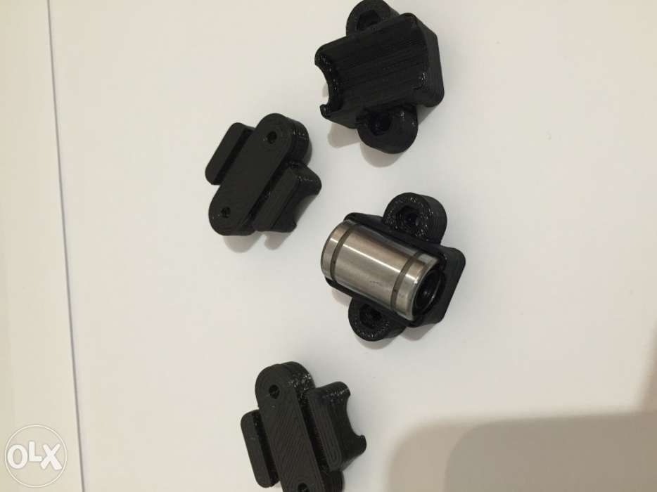 Impressora 3D suporte rolamento linear lm8uu64740216821122122