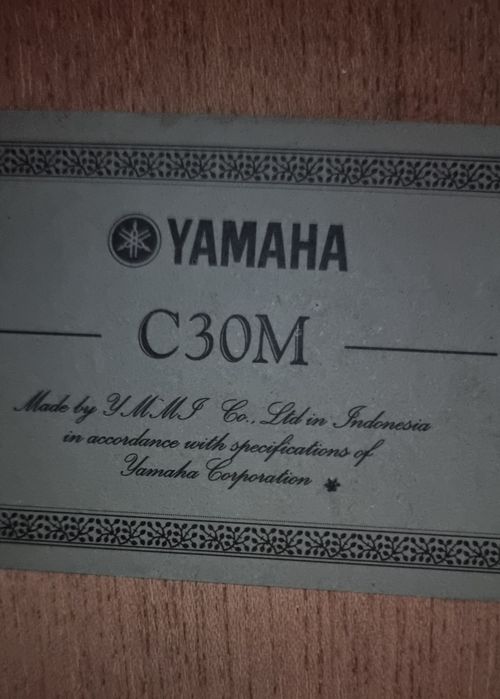 Gitara klasyczna Yamaha C30M