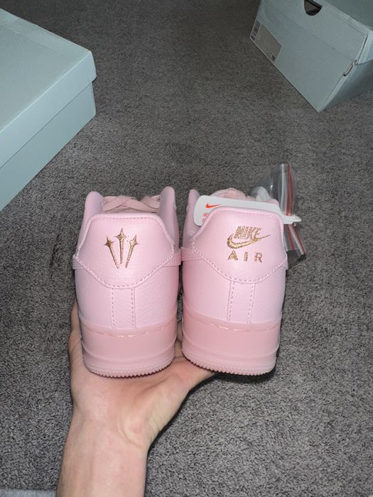 Кросівки nike air force 1 x nocta pink,найк аір форс 1