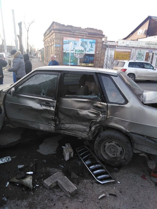 ваз 21099 после дтп