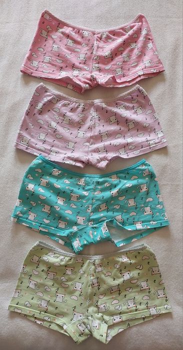 Lote Tops, Soutiens e Boxers Menina, 10A