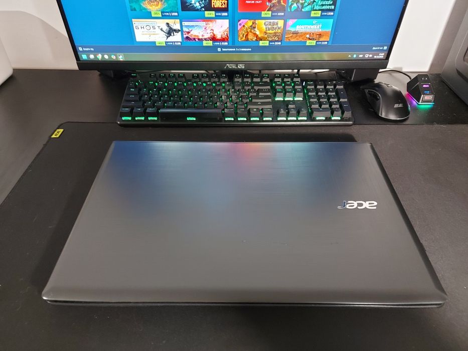 17.3" Acer Aspire E17 | i5 | 12GB RAM | SSD+HDD | Для дома и офиса