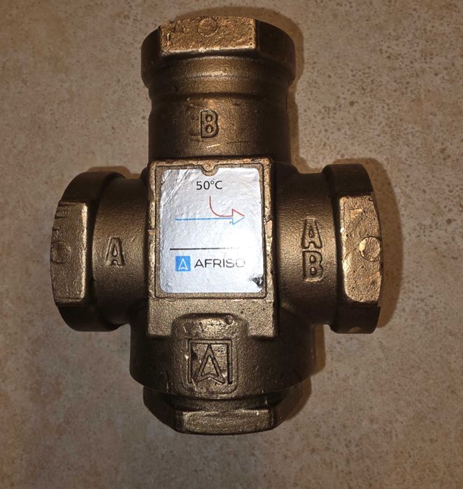 ZAWÓR TEMPERATUROWY Ochronny Powrotu  Kotla ATV 5/4"