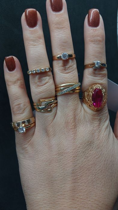 Каблучки 585 проби / кольца/перстни