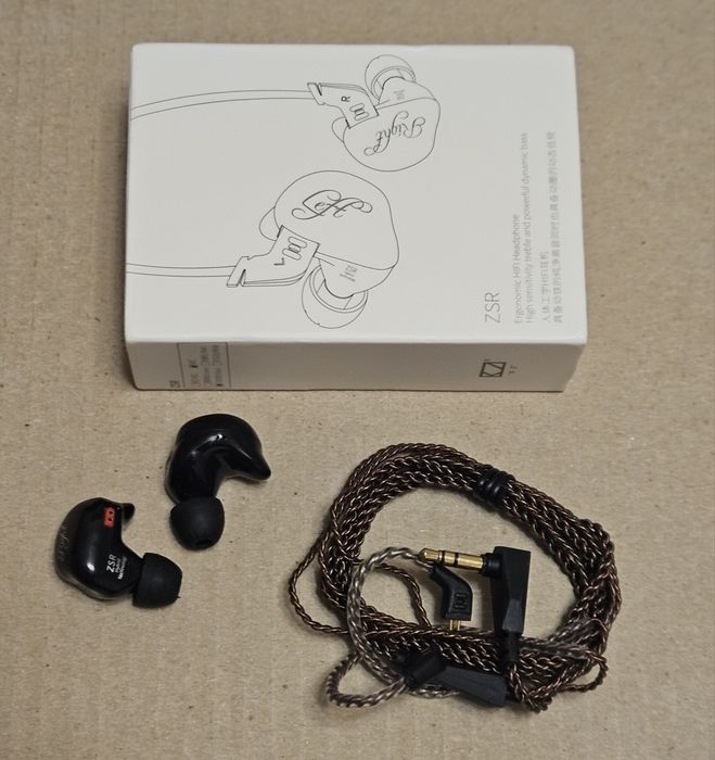 Гібридні навушники Kz ZSR з мікрофоном