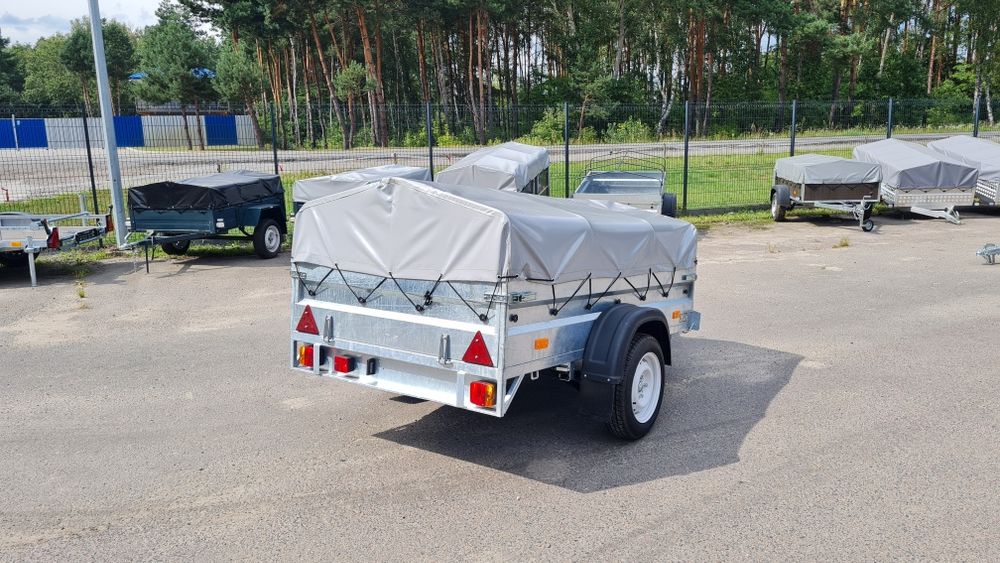 Причіп оцинкований 2.2х1.3 KNOTT,  прицеп легковой AL-KO