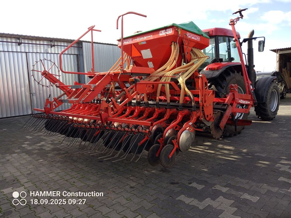 Siewnik gaspardo aliante talerzowy bierny