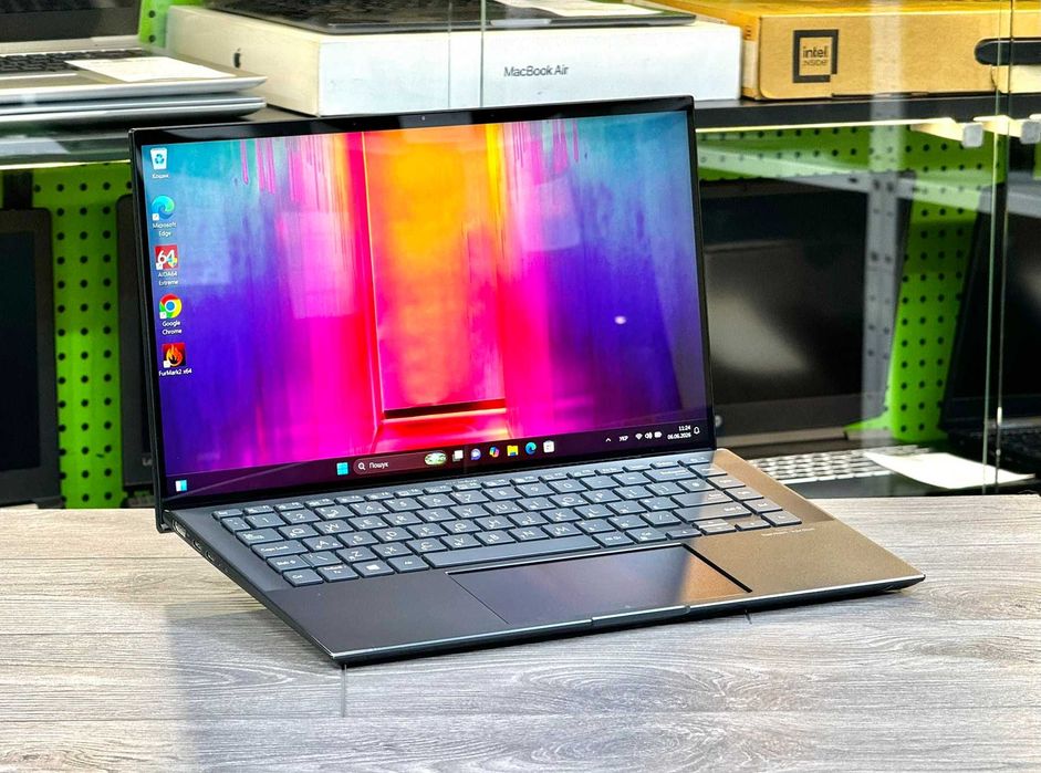 ПРЕМІАЛЬНИЙ Ультрабук Asus Zenbook UX435E / Сенсорний / Geforce MX 450 / Core i7-1165G7