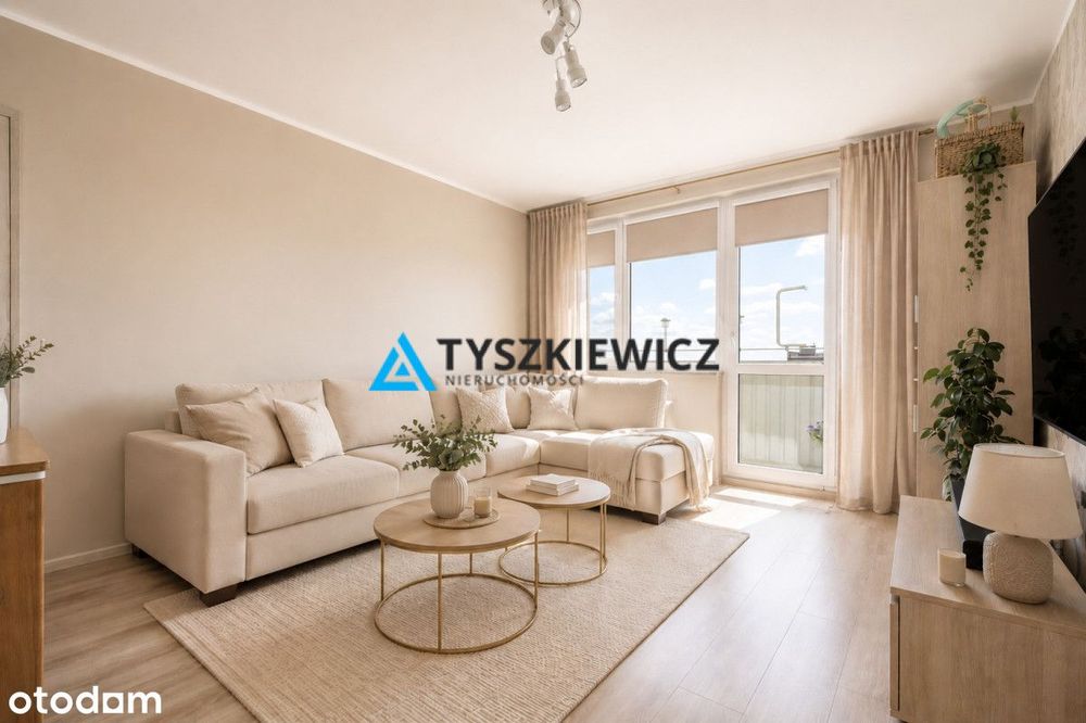 Mieszkanie 3 pokoje z balkonem - Starogard Gd