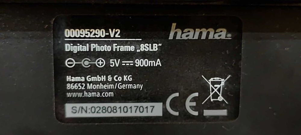 Ramka Cyfrowa HAMA 8"