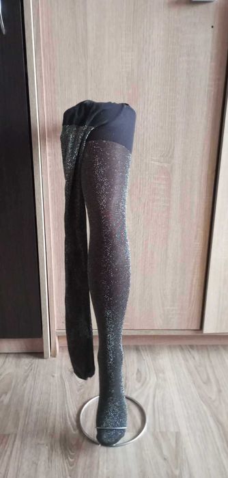 Rajstopy dziewczęce nr 4 brokat.