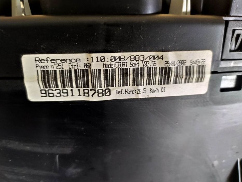 QUADRANTE PEUGEOT 607 2.2HDI 9639118780