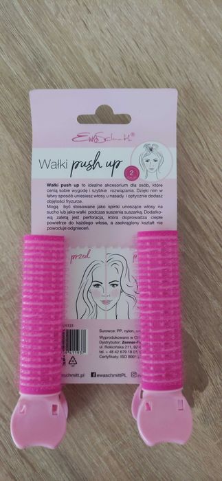 Wałki do włosów ,,push up"