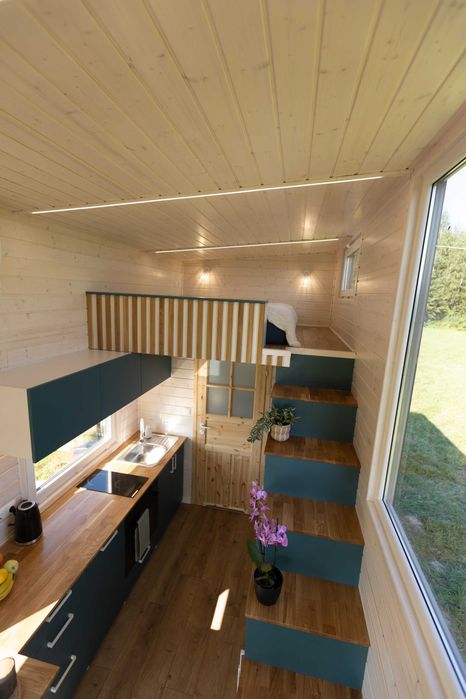 Domek letniskowy, Tiny House, Dom mobilny całoroczny