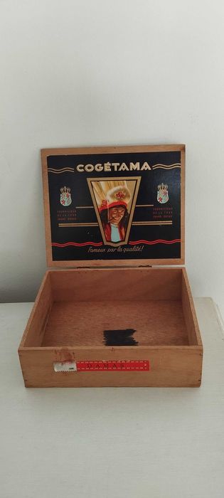 Caixa charutos Cogetama vazia