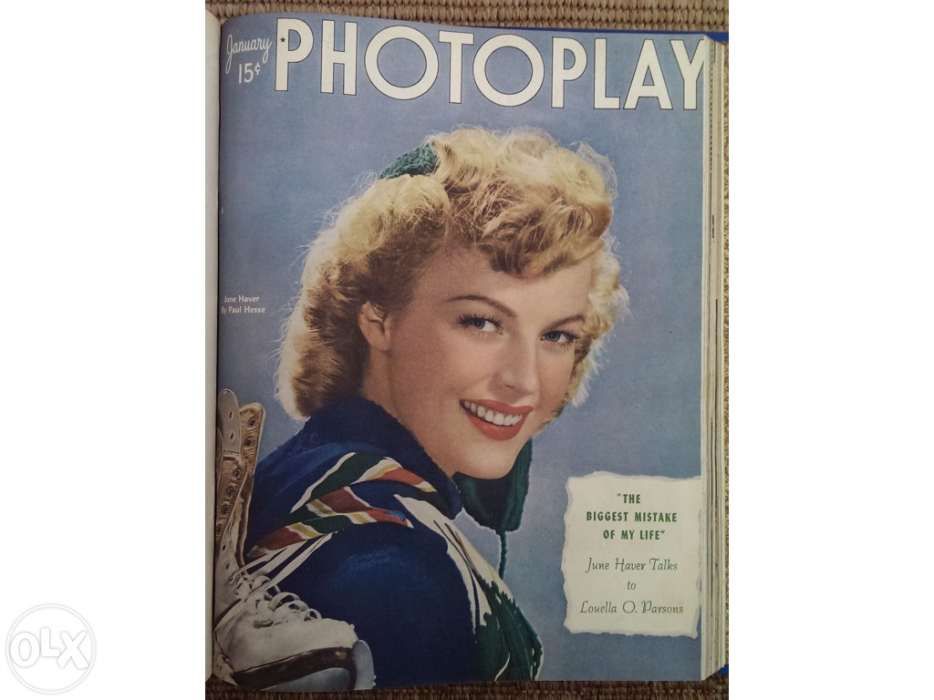 Photoplay Magazine (5 exemp.) encadernado
