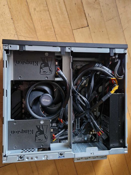 Komputer stacjonarny, PC. Ryzen 5 5600G, 32GB DDR4, 2 x 240GB SSD RAID.
