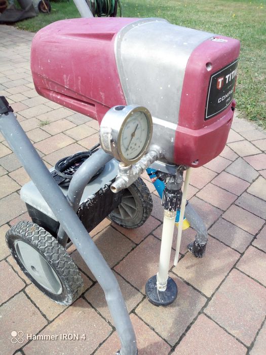 Agregat malarski titan 190.  Zamiana