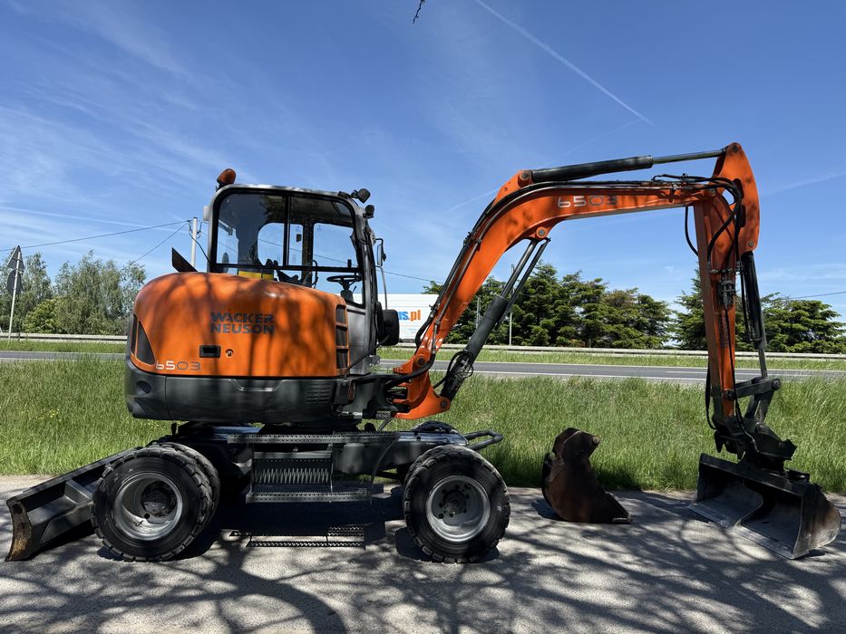 Koparka kołowa Wacker Neuson 6503 z Niemiec ew 65