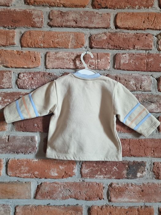 Beżowa bluza * nadruk