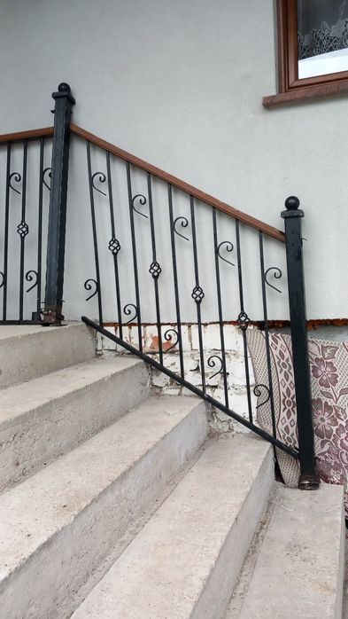 Balustrada schodowa zewnetrzna