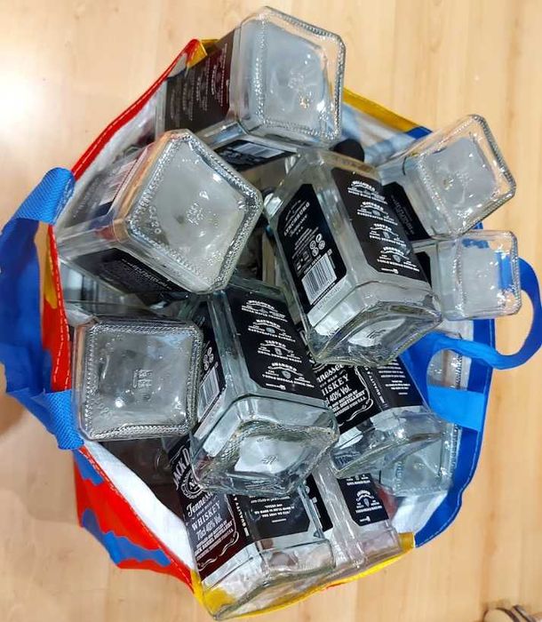 Garrafas de Jack Daniels