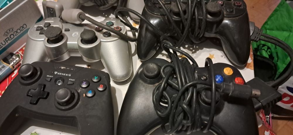 zestaw  padów  PS xbox pc plus karty ps