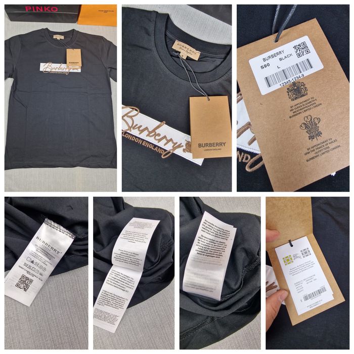 koszulka męska tshirt burberry lacoste plein kolory premium