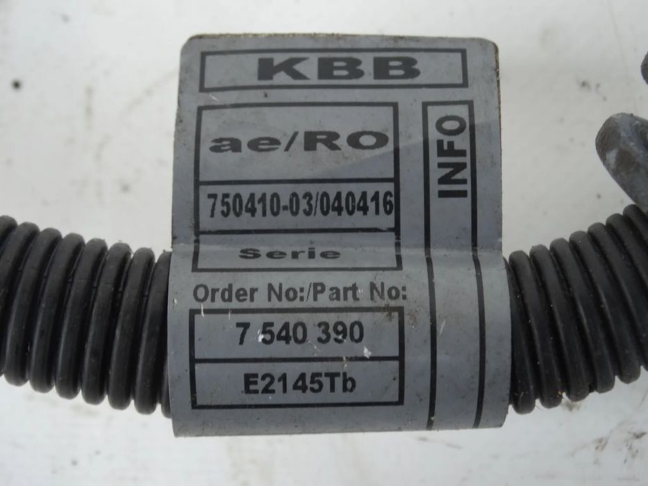 wiązka instalacja silnika 7540390 bmw e46 compact 316ti f-vat