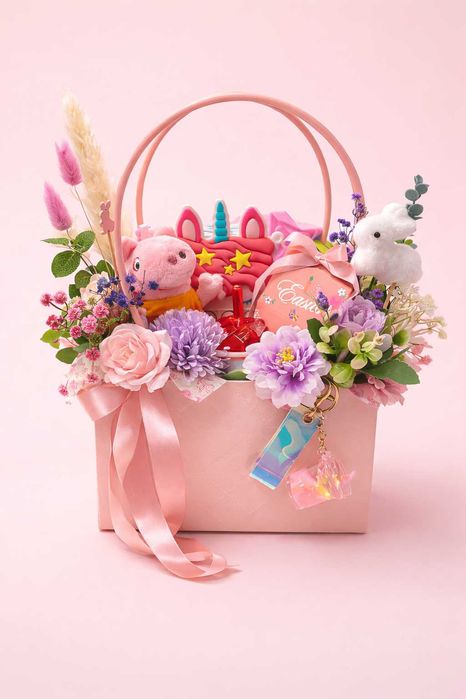 Prezent na Wielkanoc Zajączka dla Dziewczynki Ręcznie Robiony Zestaw