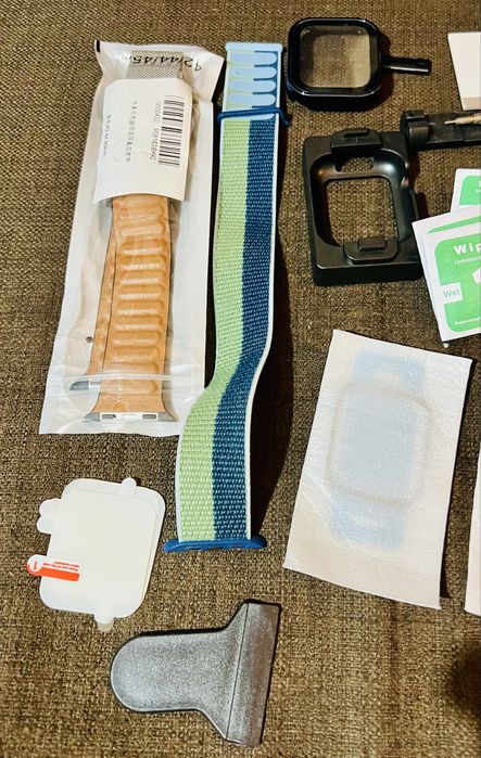 Apple watch series 7 de 45mm impecavel sem riscos