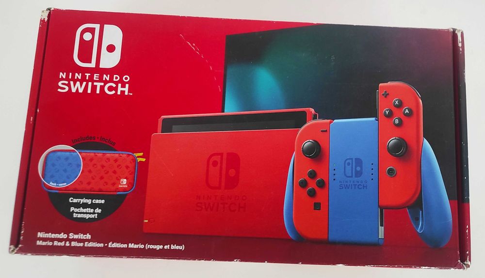 Nintendo Switch -  Edição Limitada Mario -  Desbloqueada CFW