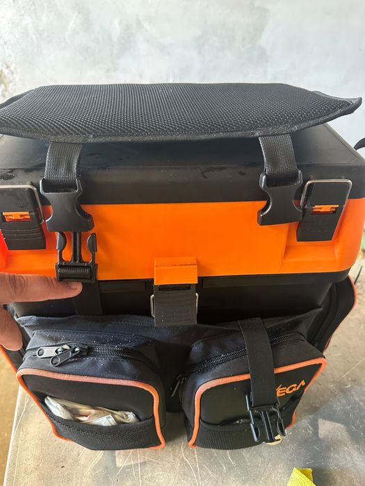 Mochila de Pesca – Pouco Uso “ sem o material só mala”