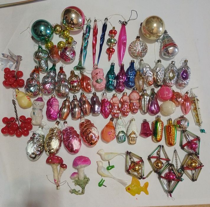 Ёлочные игрушки СССР