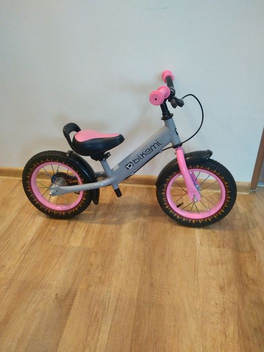 Rowerek biegówka Bikemi z hamulcem stan bdb