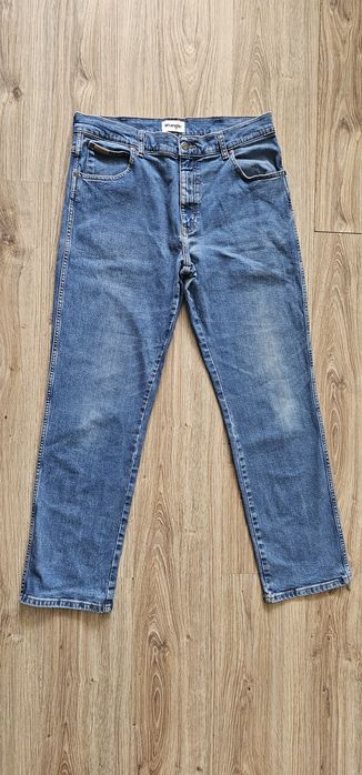 Wrangler Texas W35 L32 spodnie dżinsowe wymiary na zdjęciach