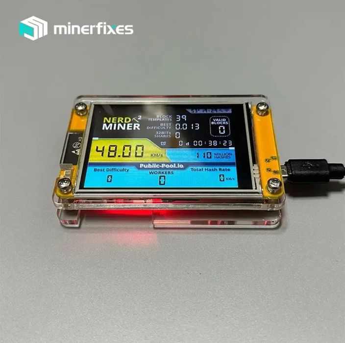 Mineradores de Bitcoin - Nerdminer - luckyminer - bitaxe ultra