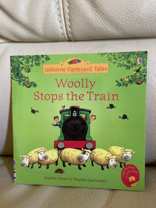 Usborne English books książeczka czytanka po angielsku dla dzieci farm